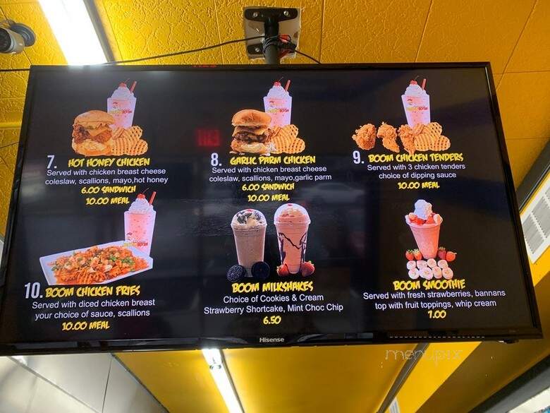 Chick-A-Boom - Folcroft, PA menu_pic