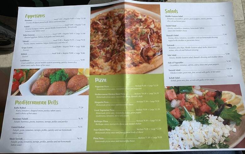 Hanadi's - Pittsburgh, PA menu_pic