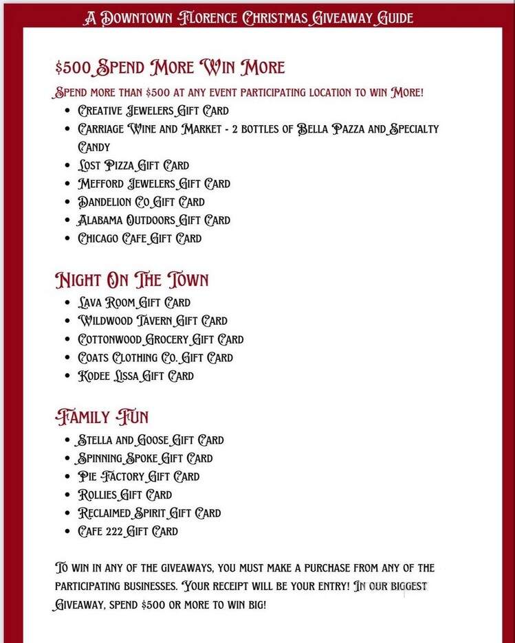Rollies - Florence, AL menu_pic