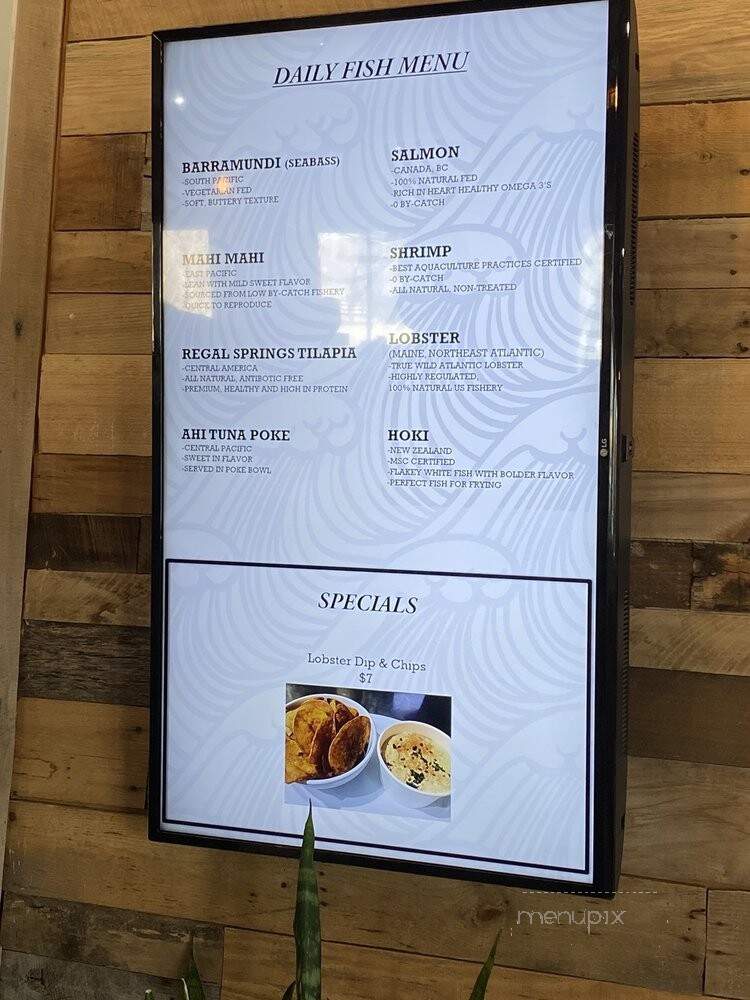 Slapfish - Noblesville, IN menu_pic
