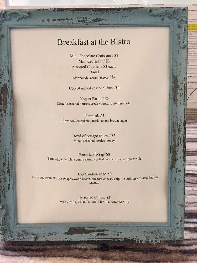 Bistro at the Atwater - Avalon, CA menu_pic