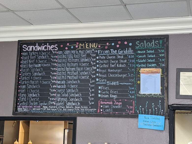 Robbie's Sandwiches - Capitola, CA menu_pic