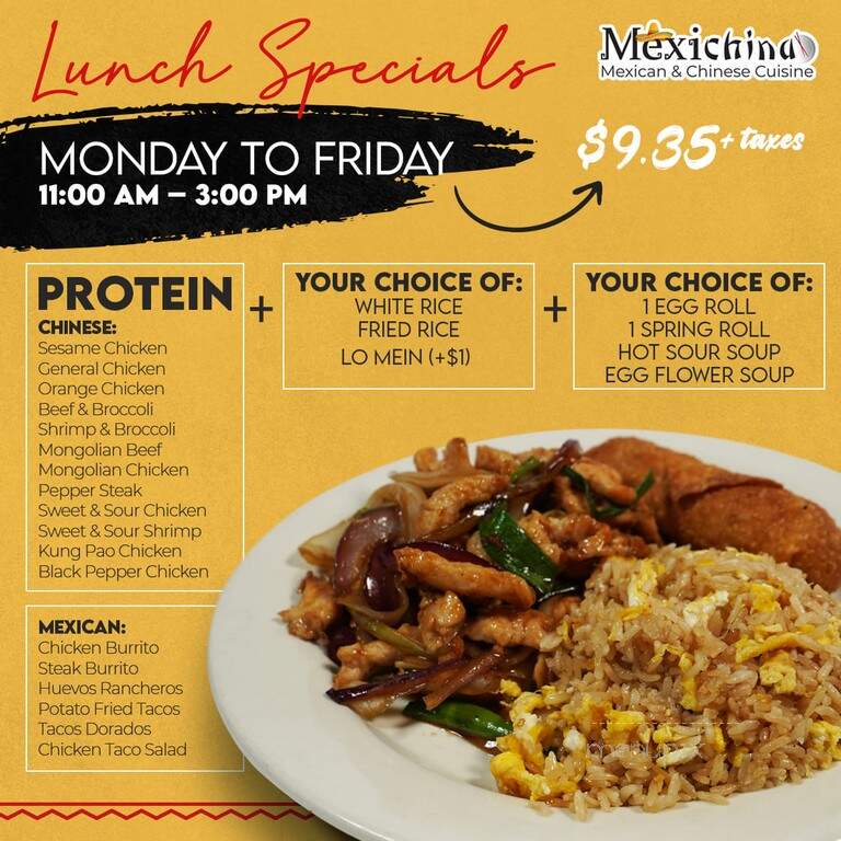 Mexichina - La Vergne, TN menu_pic