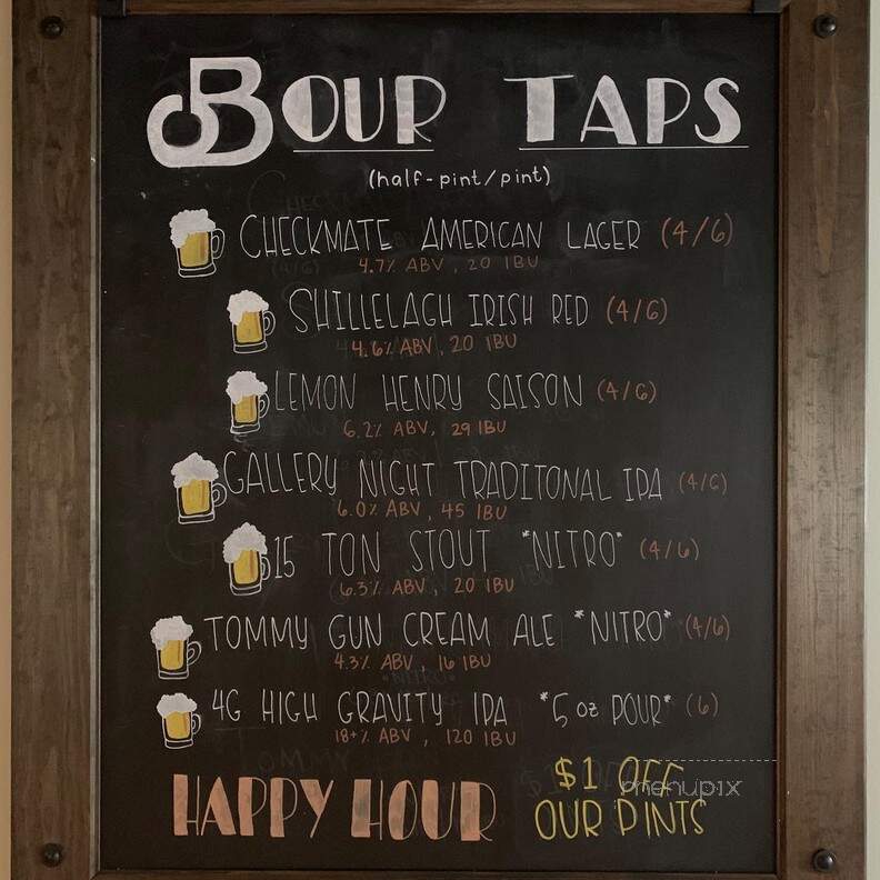 The 5 Barrel - Pensacola, FL menu_pic
