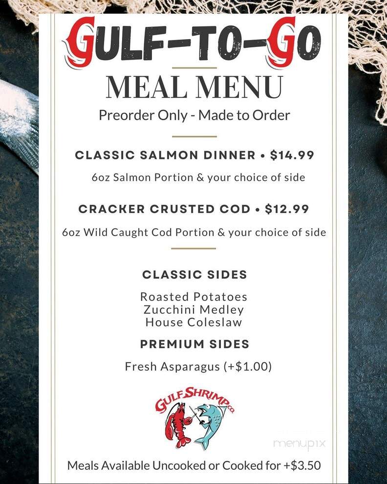 Gulf Shrimp - Plantsville, CT menu_pic
