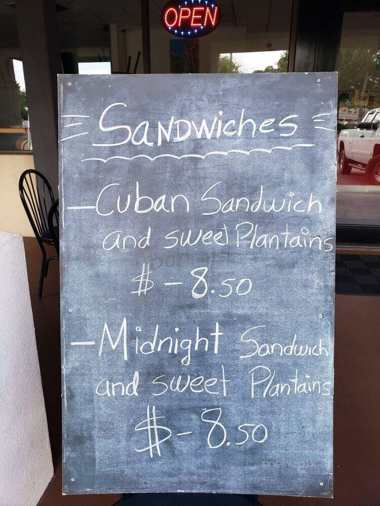 The Cuban Place - Jacksonville, FL menu_pic