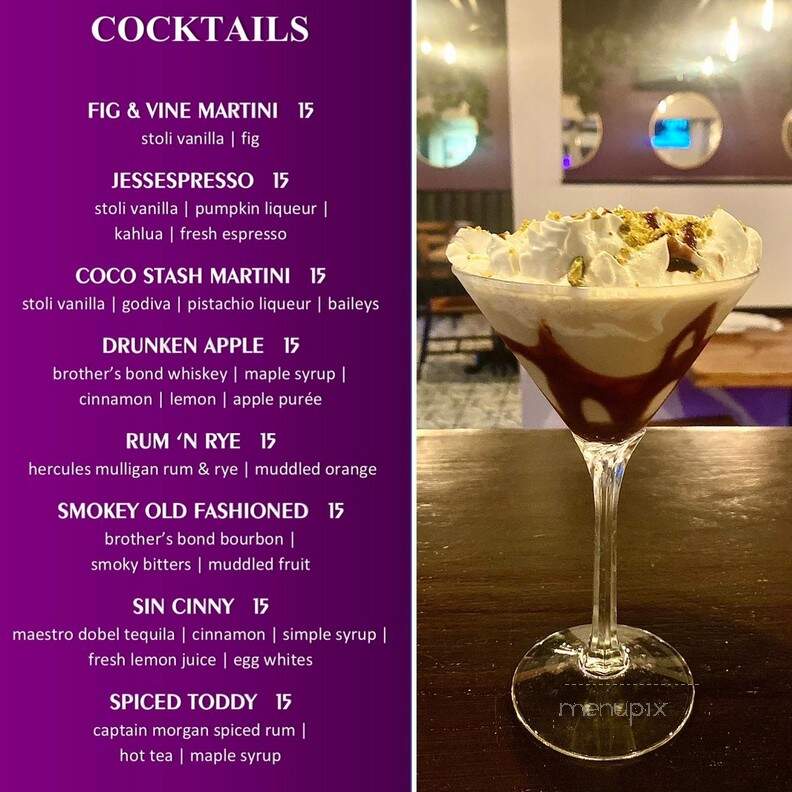 Fig & Vine - New York, NY menu_pic