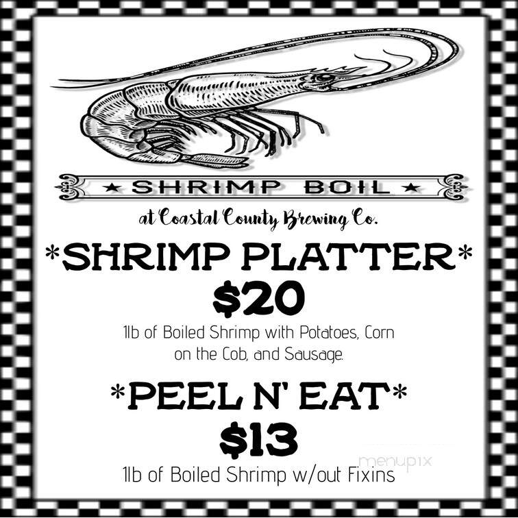 Coastal County Brewing - Pensacola, FL menu_pic