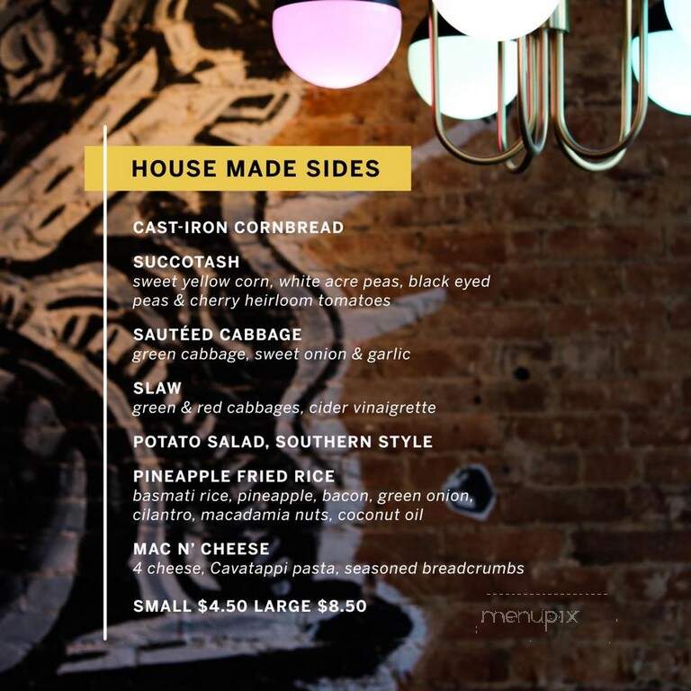Pineapple Ink Tavern - Augusta, GA menu_pic