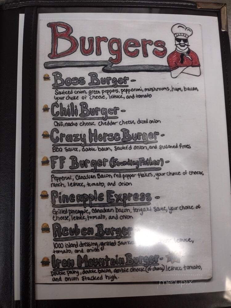 Boss' Pizzeria And Sports Bar - Sioux Falls, SD menu_pic