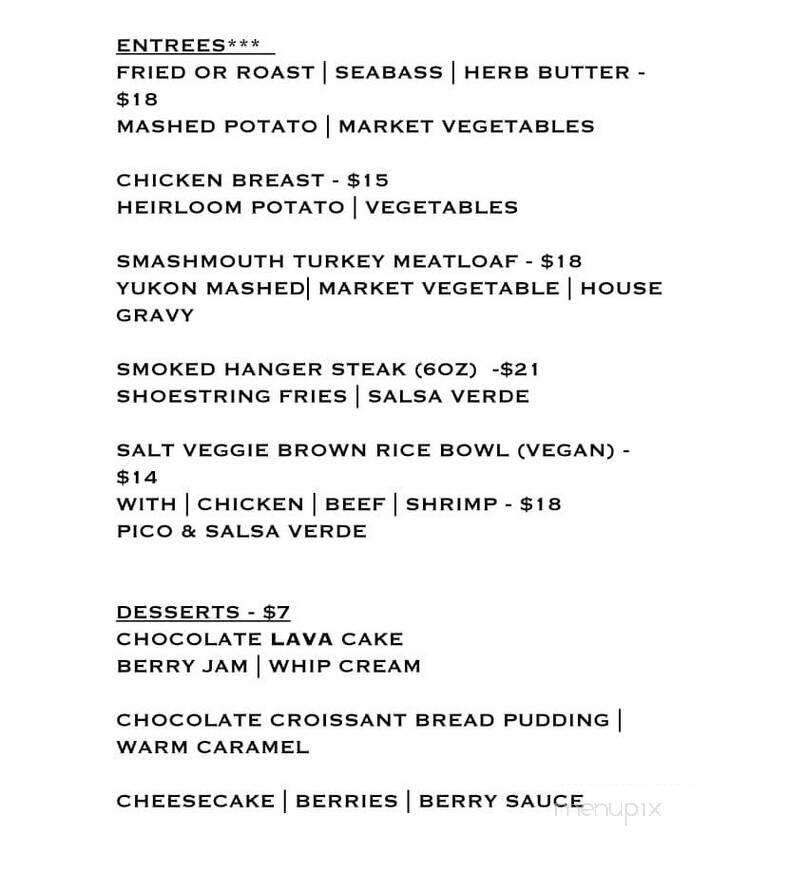 Salt Lick Tavern - Lake Hughes, CA menu_pic