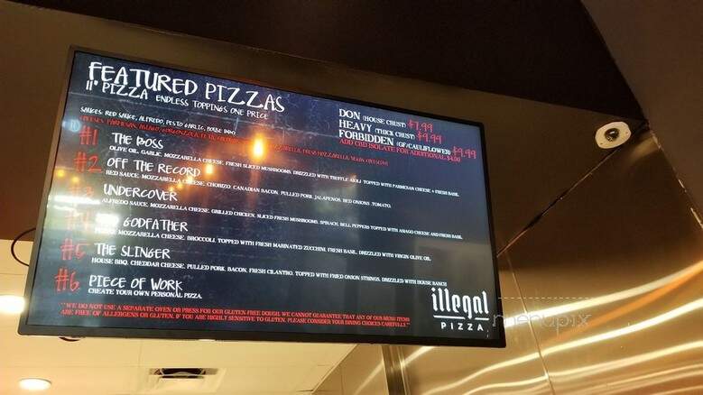 Illegal Pizza - Lauderhill, FL menu_pic