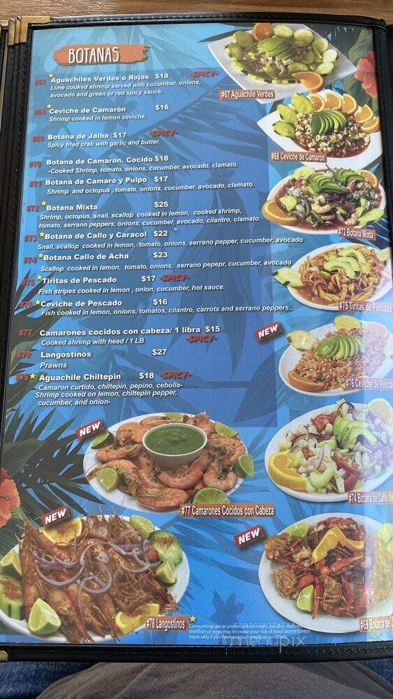 Puerto Vallarta Mexican Grill - Salt Lake City, UT menu_pic