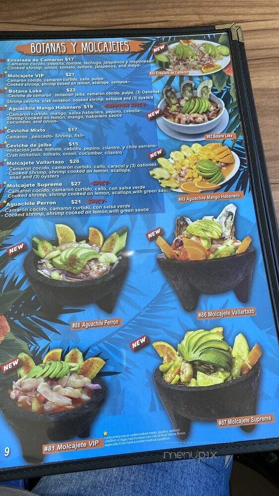 Puerto Vallarta Mexican Grill - Salt Lake City, UT menu_pic