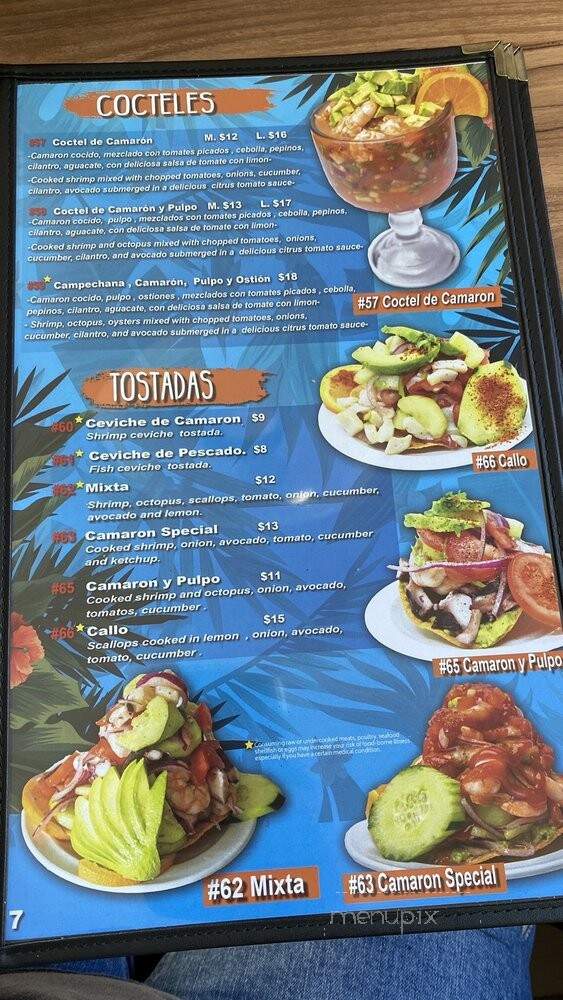 Puerto Vallarta Mexican Grill - Salt Lake City, UT menu_pic