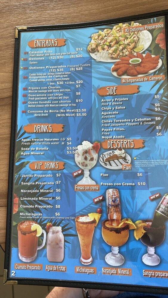 Puerto Vallarta Mexican Grill - Salt Lake City, UT menu_pic