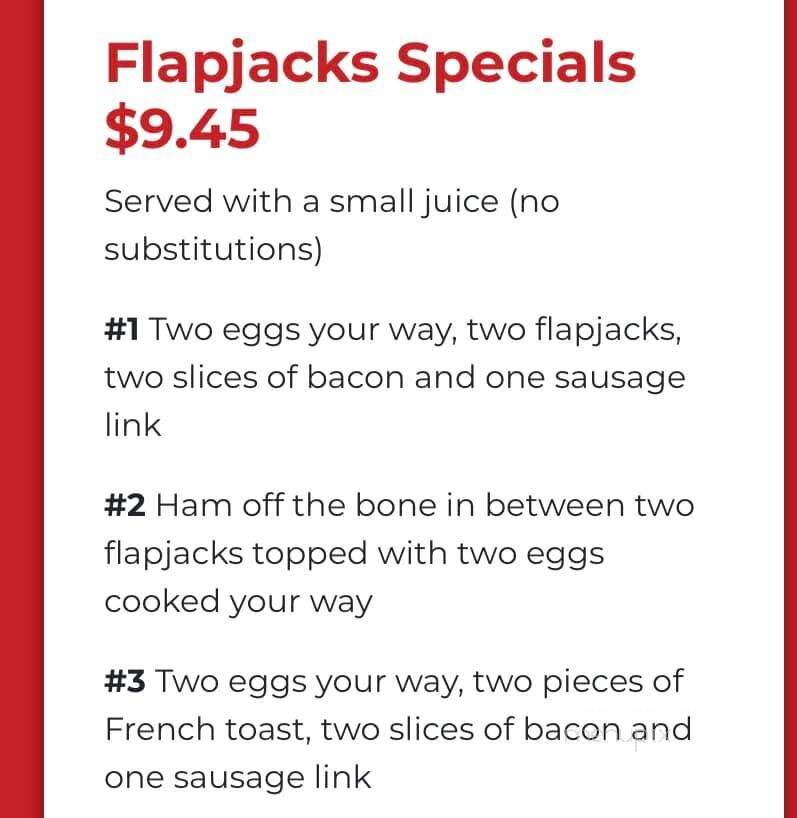 Flapjacks 'n more - Overland Park, KS menu_pic