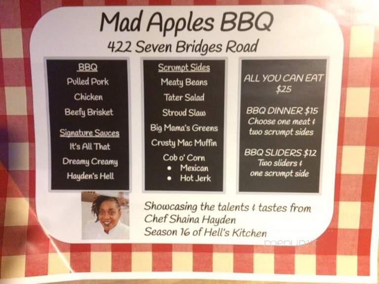 Mad Apples - East Stroudsburg, PA menu_pic