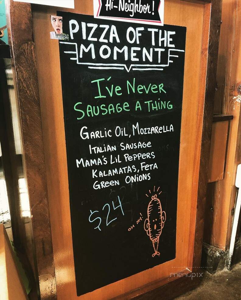 Oly's Pizza - Portland, OR menu_pic