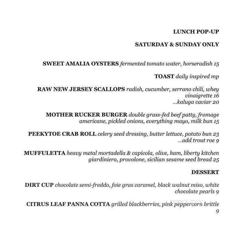 River Twice - Philadelphia, PA menu_pic