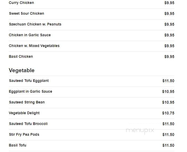 Lin Garden - Wilmington, MA menu_pic