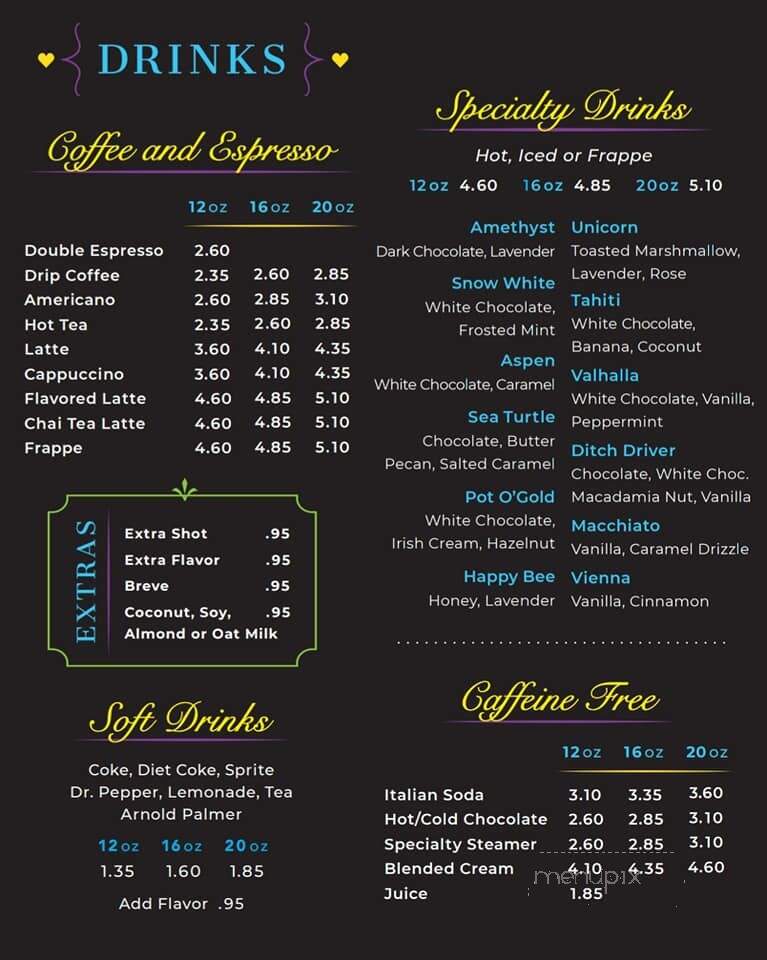 Kofe House - Berthoud, CO menu_pic