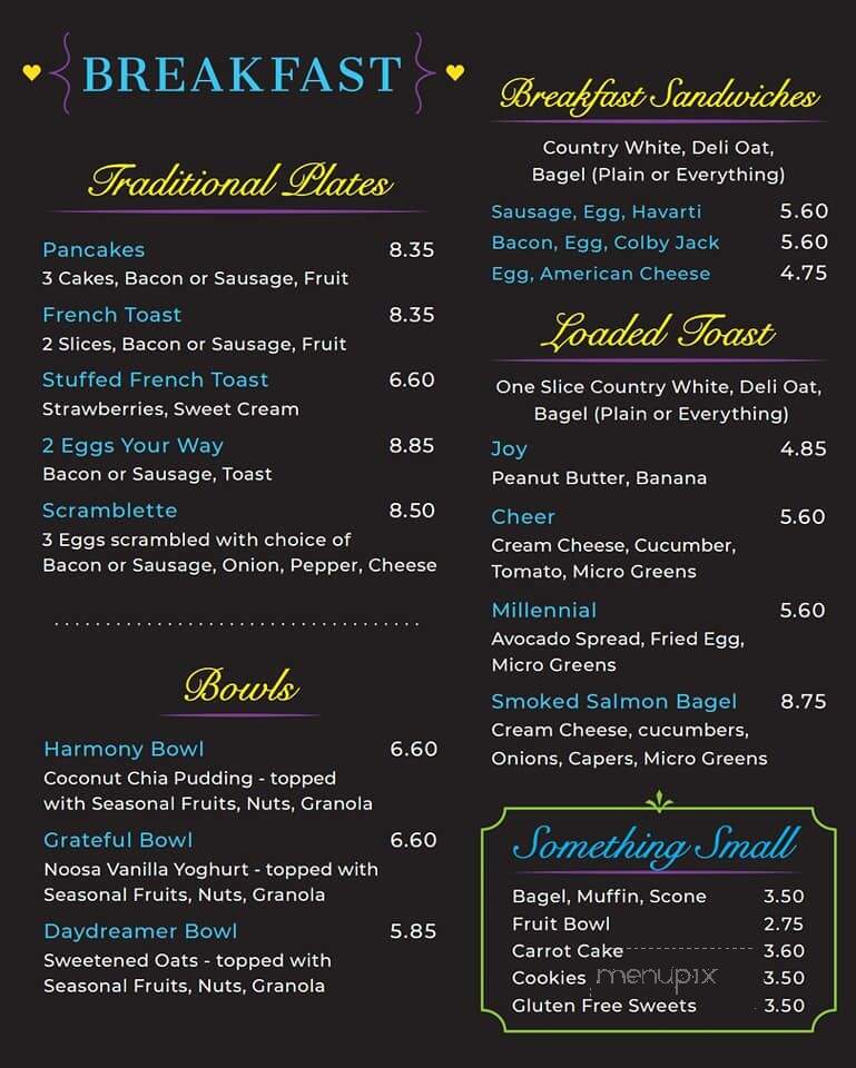 Kofe House - Berthoud, CO menu_pic