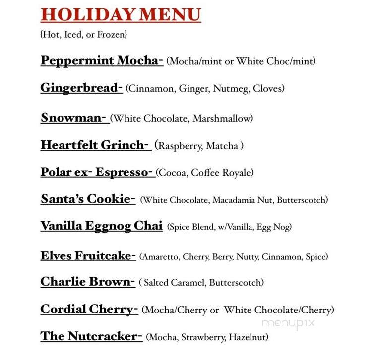 Global Coffee - Saint Johns, MI menu_pic