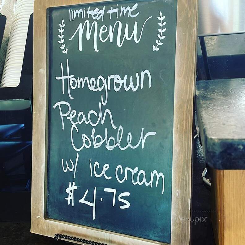 The Branch Coffeehouse - Tuscola, TX menu_pic