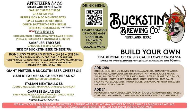 Buckstin Brewing - Nederland, TX