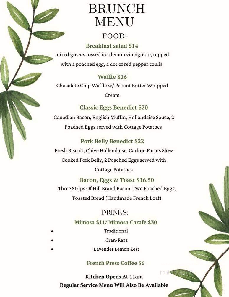The Rellik Winery - Central Point, OR menu_pic
