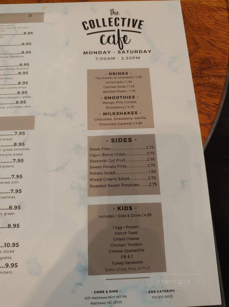 The Collective Cafe - Matthews, NC