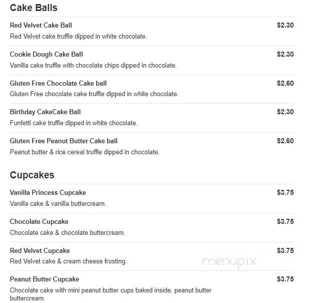 Sweet Retreat - Alcoa, TN menu_pic