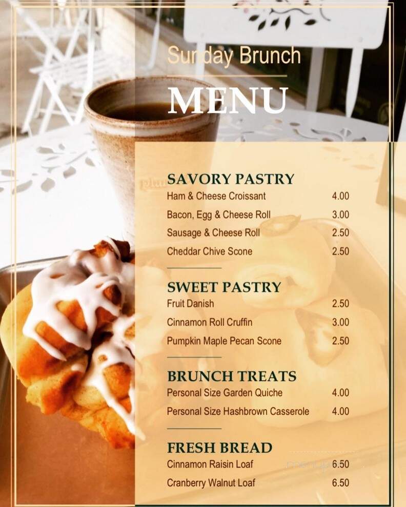 Planted Bakery - Fort Worth, TX menu_pic