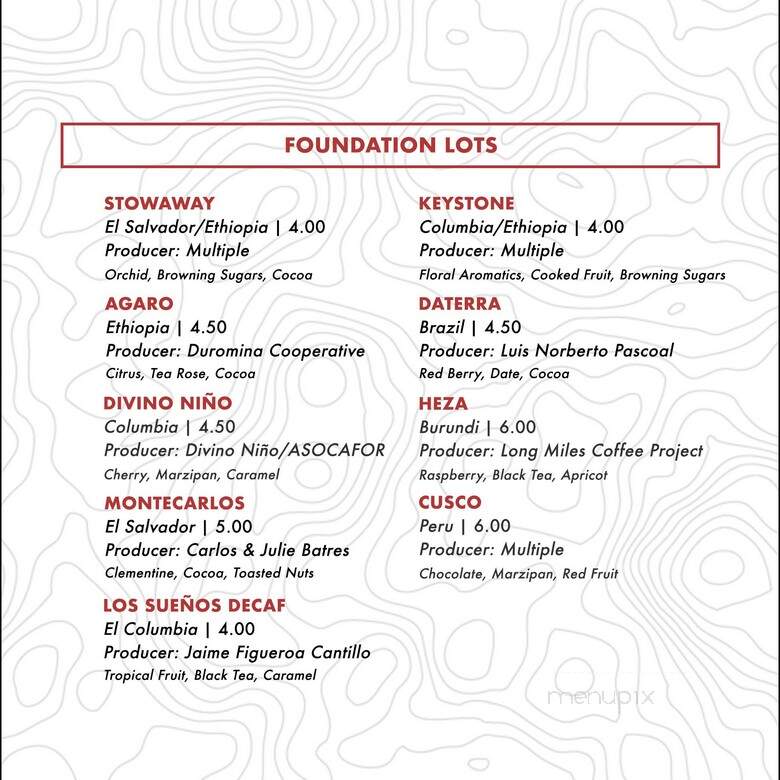Waypoint Coffee - Saint Johns, MI menu_pic