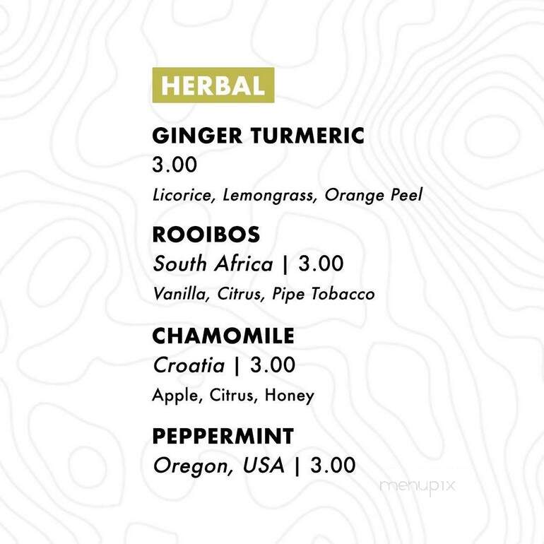 Waypoint Coffee - Saint Johns, MI menu_pic