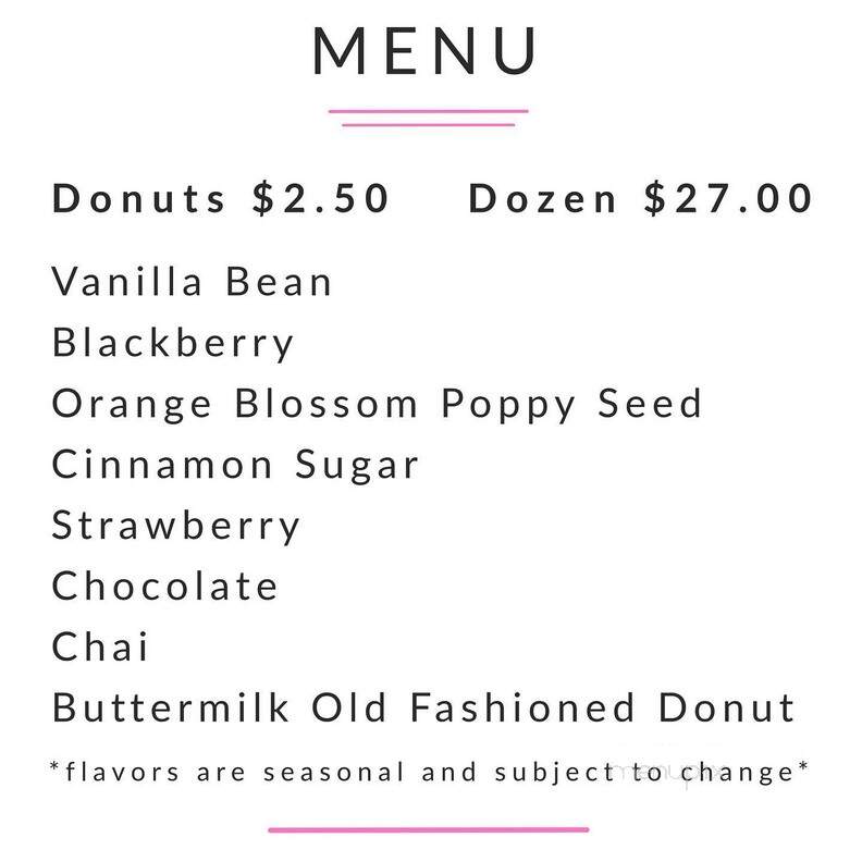 Drop In Donuts - Fort Bragg, CA menu_pic