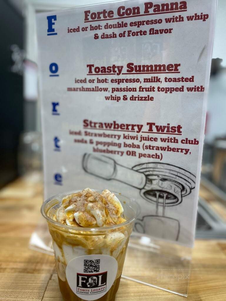Forte Legato Coffee - Rock Hill, SC menu_pic