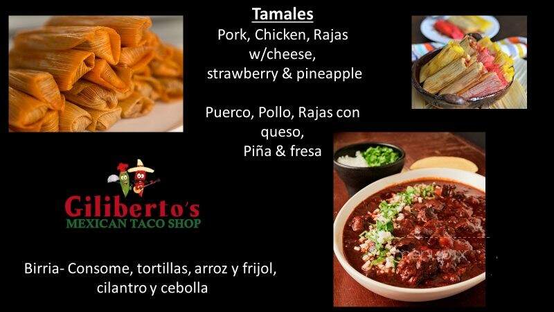 Gilberto's Mexican Taco Shop - Altoona, IA menu_pic