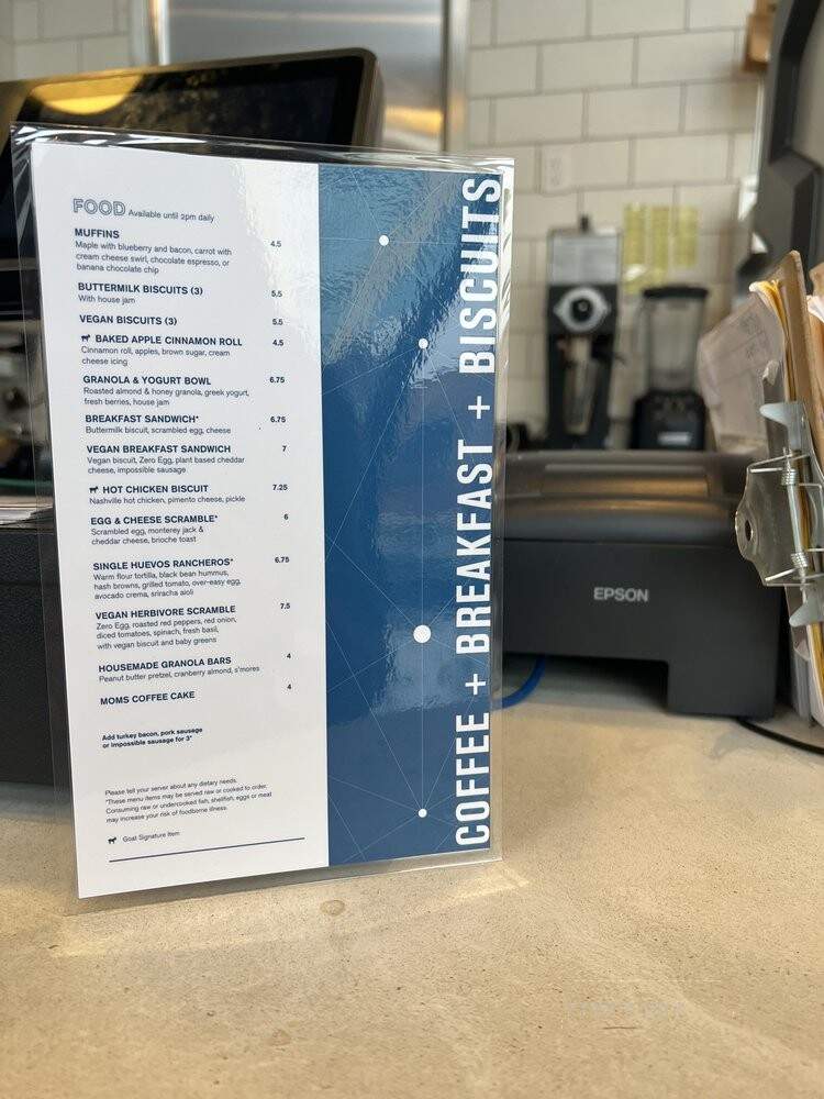 The Goat SoBro - Nashville, TN menu_pic
