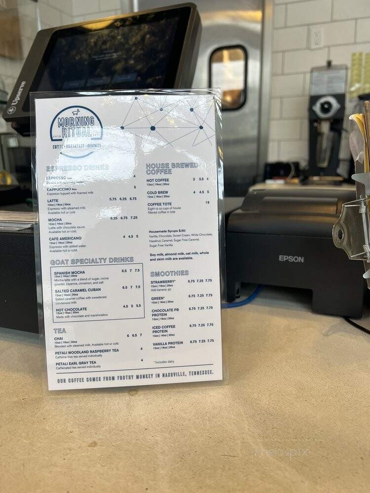 The Goat SoBro - Nashville, TN menu_pic