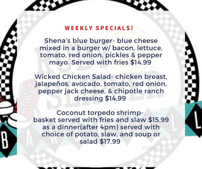 Ruby Slipper Bar and Grill - Port Orchard, WA menu_pic