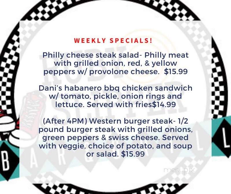 Ruby Slipper Bar and Grill - Port Orchard, WA menu_pic