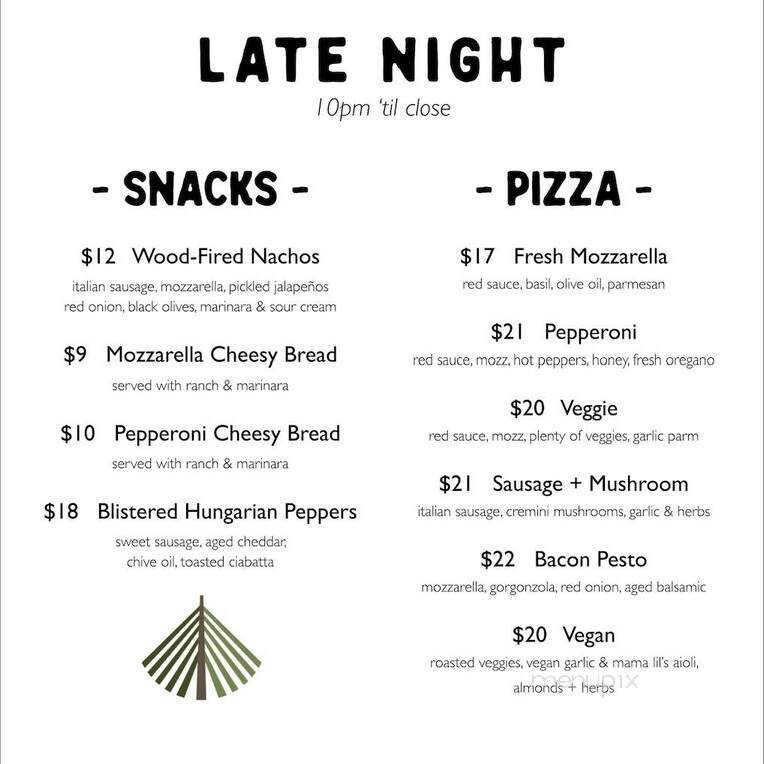 Wooden City - Spokane, WA menu_pic