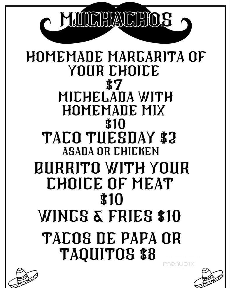 Muchachos Tortilla Bar - Big Bear Lake, CA menu_pic