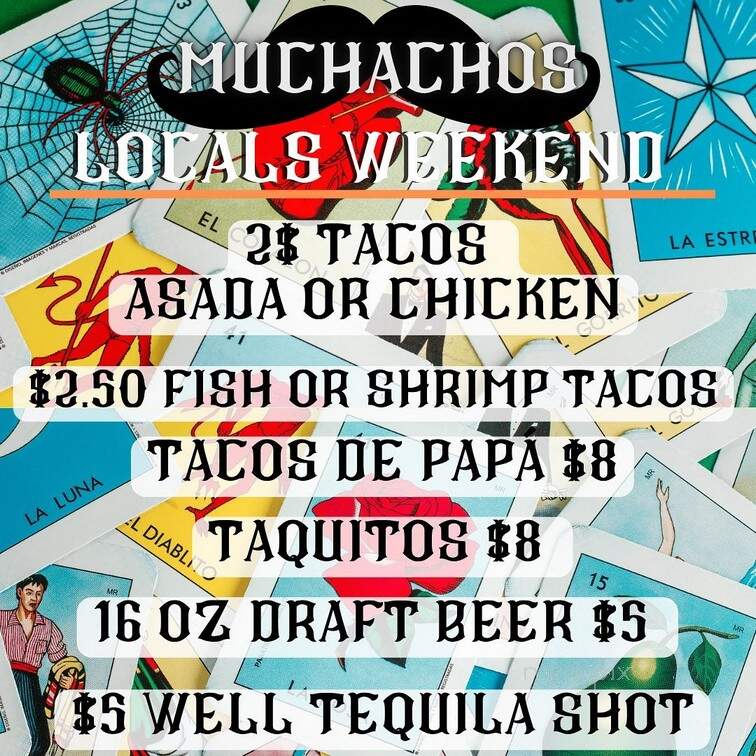 Muchachos Tortilla Bar - Big Bear Lake, CA menu_pic