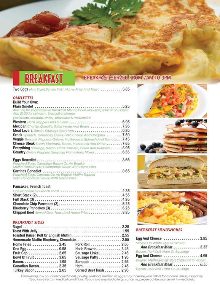 Limeport Deli and Cafe - Coopersburg, PA menu_pic