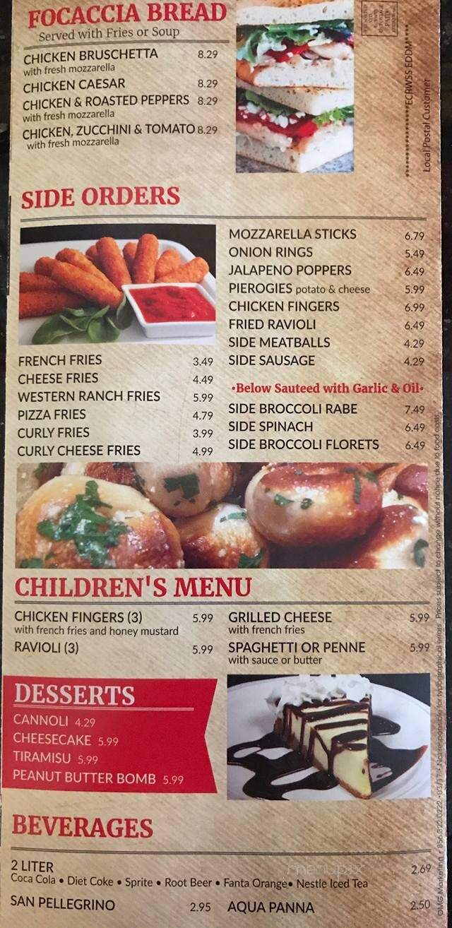 Lascala Pronto - Medford, NJ menu_pic