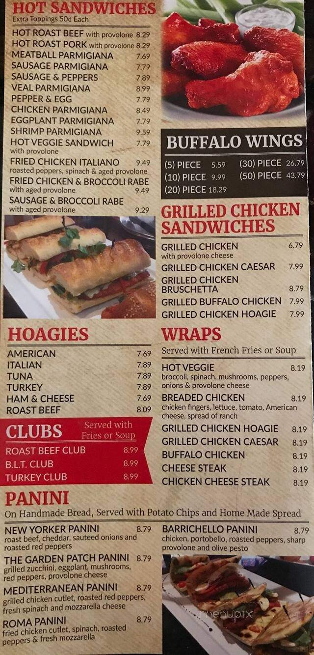 Lascala Pronto - Medford, NJ menu_pic