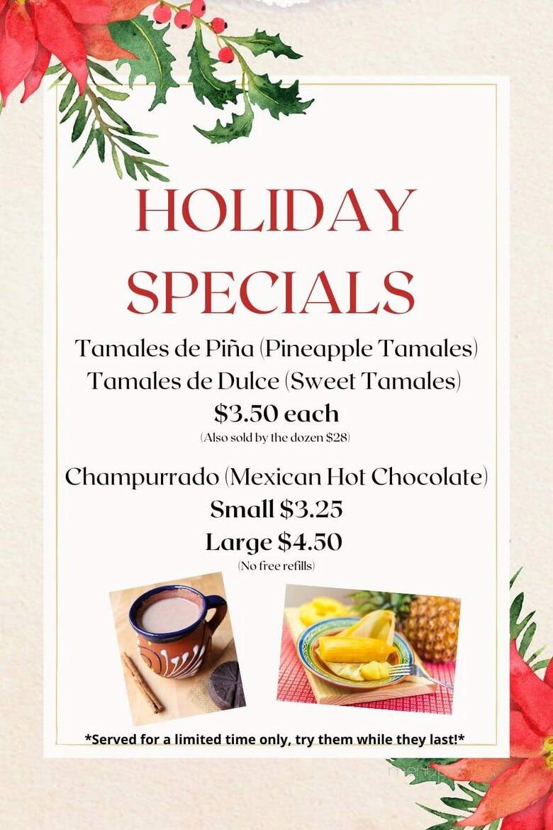 Don Juan's Mexican Grill - Glendale, AZ menu_pic